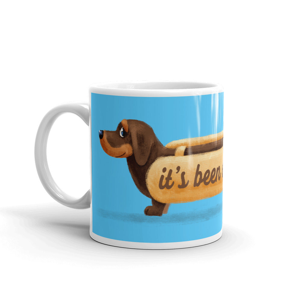 Dachshund (it's been a long day) Hot Dog Mug