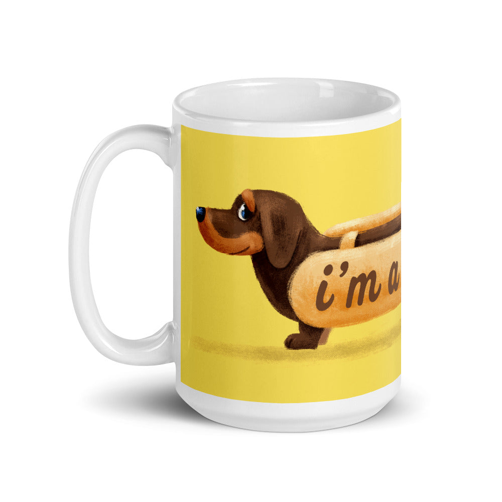 Dachshund (i'm a hot dawg) Hot Dog Mug