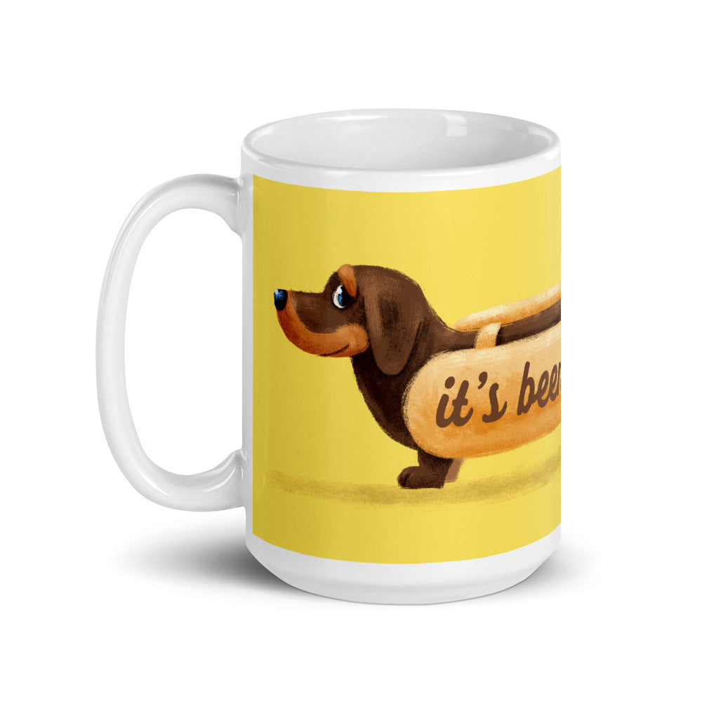 Dachshund (it's been a long day) Hot Dog Mug