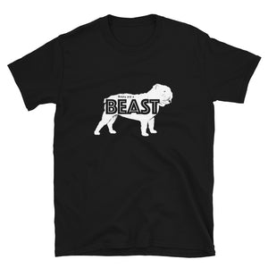 BullDog Beast in white - Unisex T-Shirt