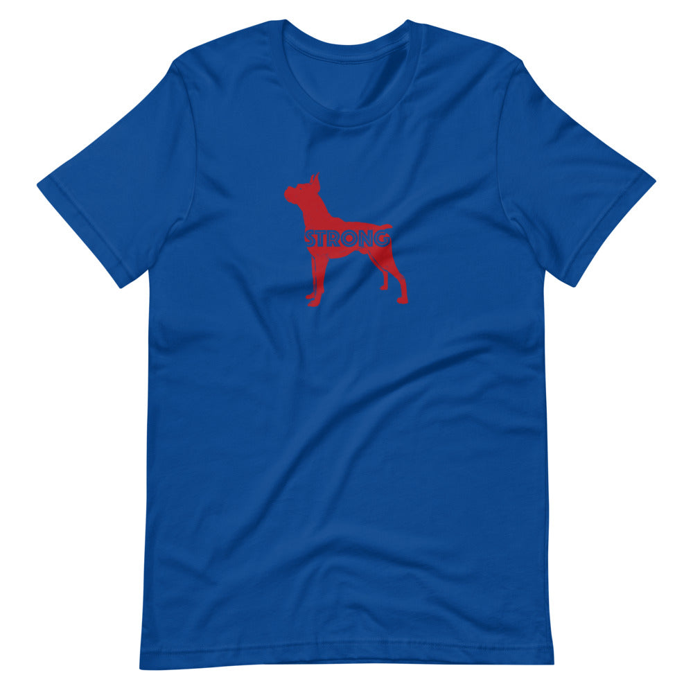 Strong Boxer in red - Unisex T-Shirt
