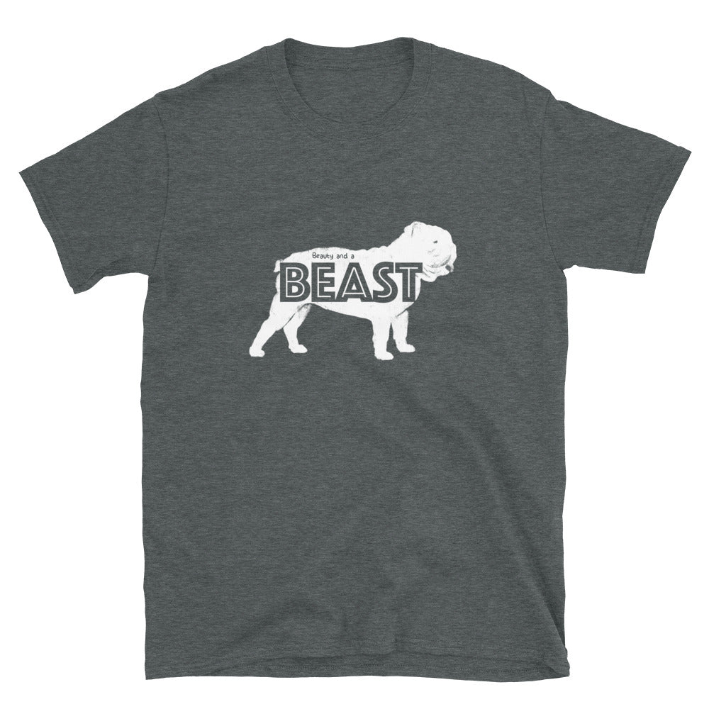 BullDog Beast in white - Unisex T-Shirt