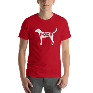 Fabulous Fox Hound in white - Unisex T-Shirt