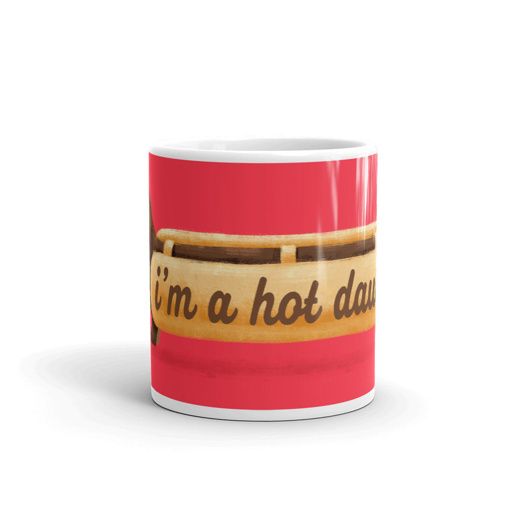 Dachshund (i'm a hot dawg) Hot Dog Mug