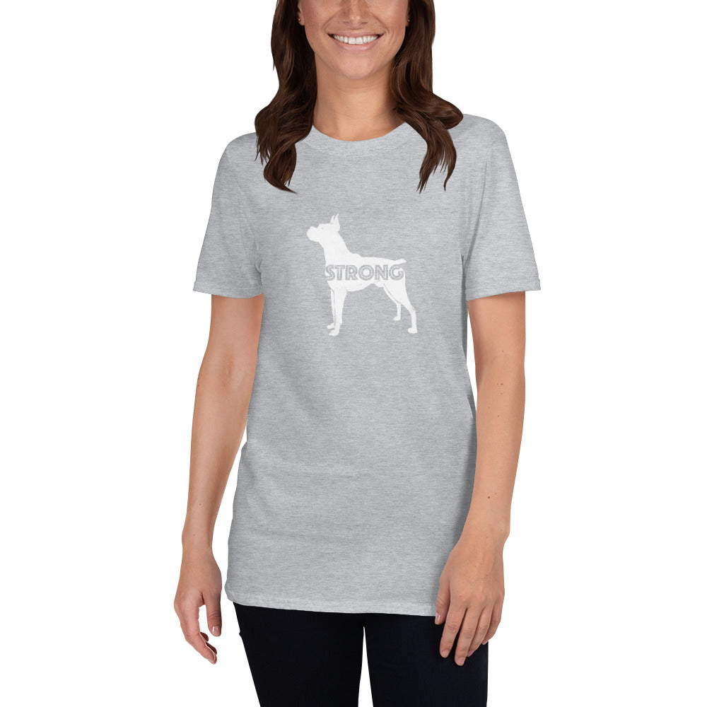 Strong Boxer in white - Unisex T-Shirt