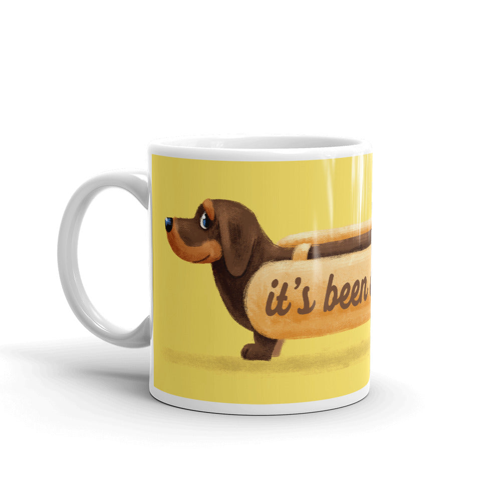 Dachshund (it's been a long day) Hot Dog Mug