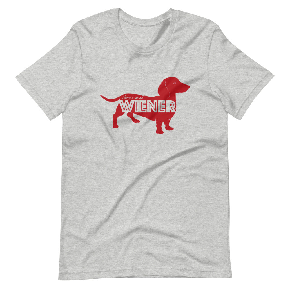 Small Wiener in red - Unisex T-Shirt