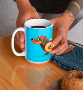 Dachshund (it's been a long day) Hot Dog Mug