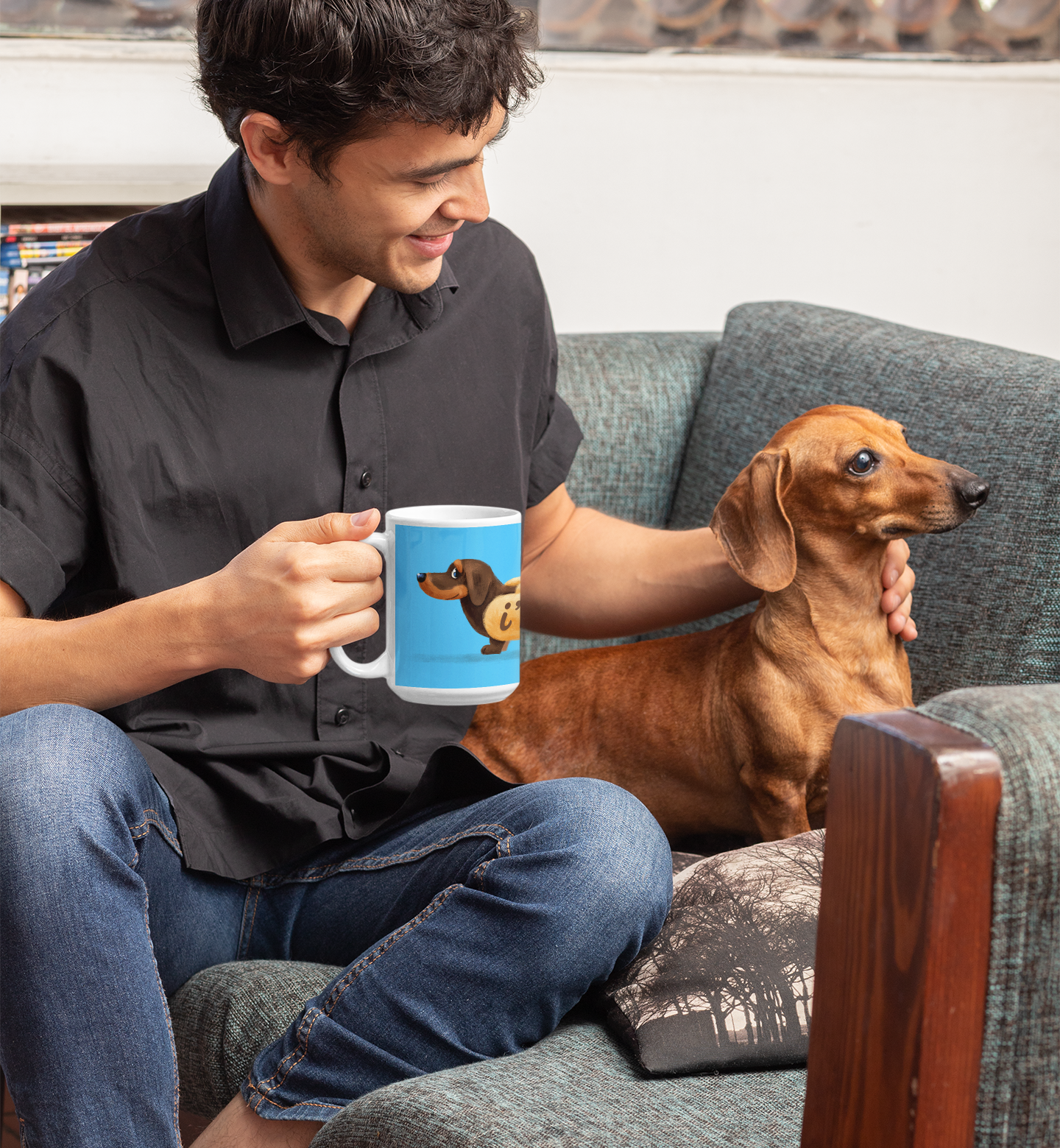 Dachshund (i'm a hot dawg) Hot Dog Mug