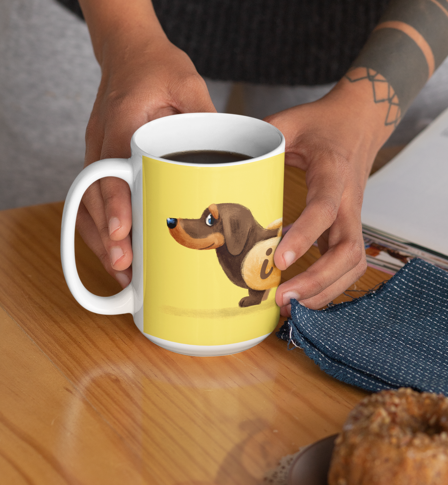 Dachshund (i'm a hot dawg) Hot Dog Mug